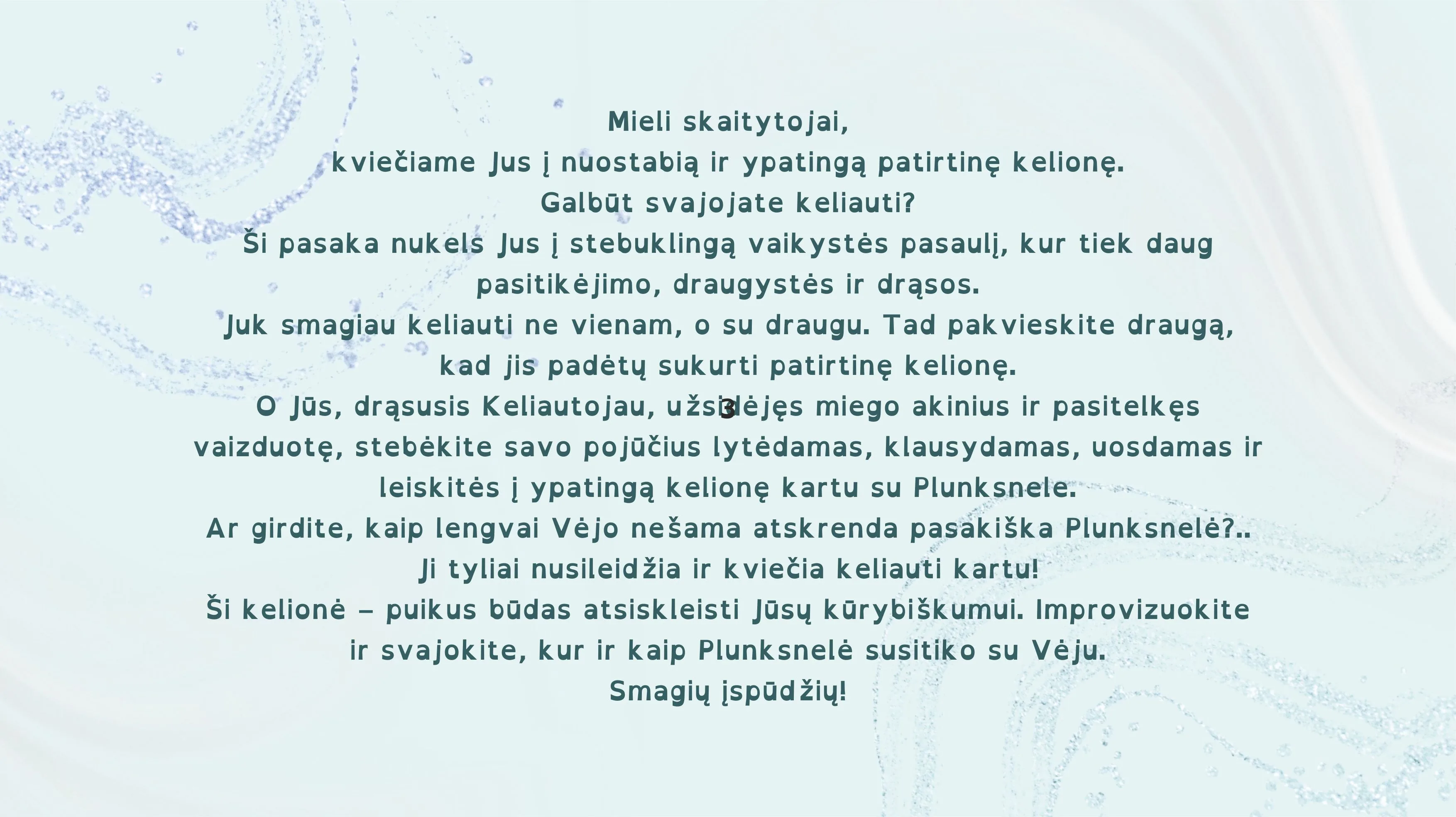 Plunksnelės kelionė